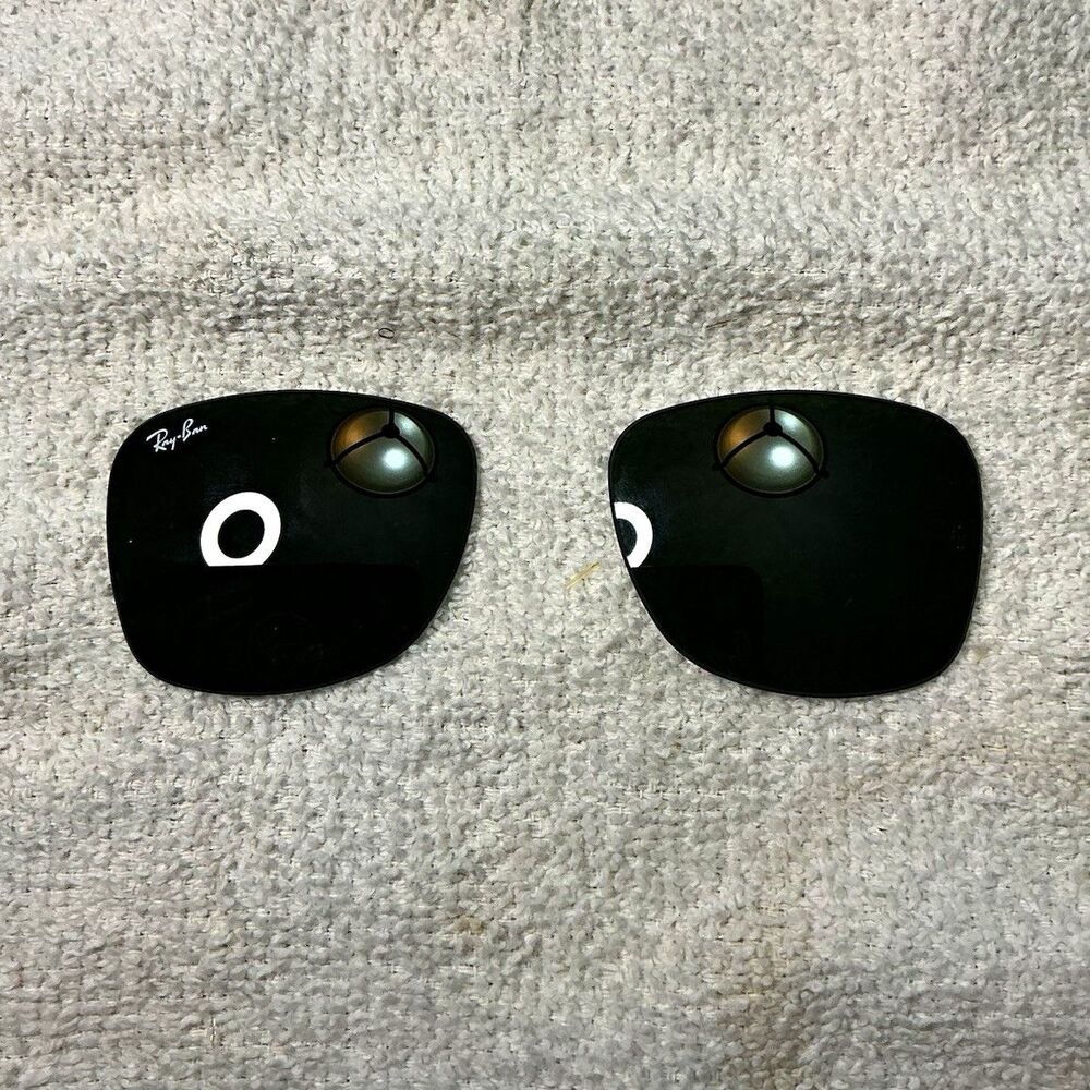 Ray-Ban Polarized Black Replacement Lenses Pair, Square Style for Men